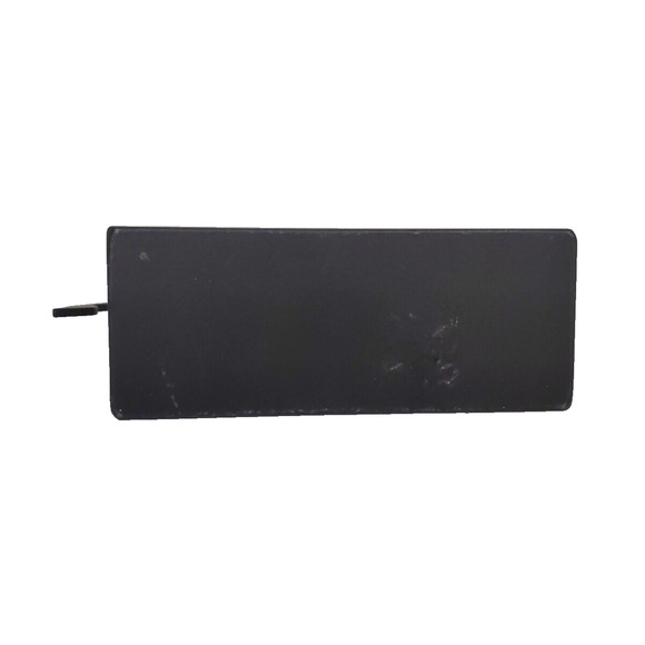 VTG Metal Art Abstract Cow Spots 2 Candle Holders Sculpture Black Far Side HEAVY - Picture 5 of 11